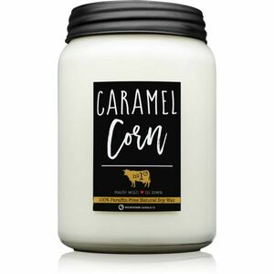 Milkhouse Candle Co. Farmhouse Caramel Corn illatgyertya Mason Jar 737 g kép