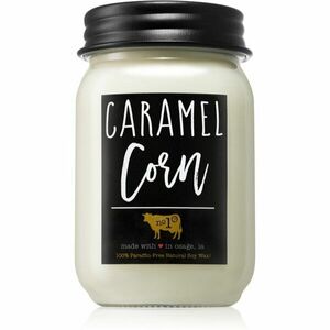 Milkhouse Candle Co. Farmhouse Caramel Corn illatgyertya Mason Jar 368 g kép