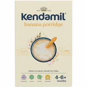 Kendamil Banana Porridge tejalapú kása banánnal 150 g kép
