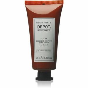 Depot No. 404 Soothing Shaving Soap Cream nyugtató krém borotválkozáshoz 30 ml kép