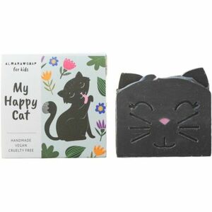Almara Soap For Kids My Happy Cat kézműves szappan barack illatú gyermekeknek 100 g kép