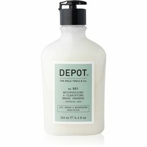 Depot No. 501 Moisturizing & Clarifying Beard Shampoo hidratáló sampon szakállra 250 ml kép