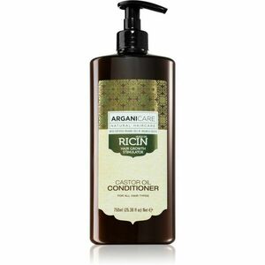 Arganicare Ricin hidratáló és tápláló kondicionáló a haj növekedésének elősegítésére minden hajtípusra 750 ml kép