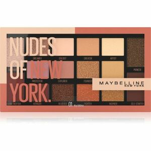 Maybelline Nudes Of New York szemhéjfesték paletta 18 g kép
