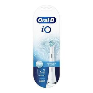 Elektromos fogkefe pótfejek - Oral-B iO Ultimate Clean, fehér, 2 darab kép