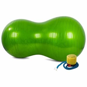 Peanut gimnasztikai labda pumpával, zöld kép