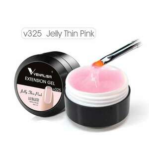 Venalisa építő zselé (hosszabbító zselé) Jelly pink V325 15ml kép
