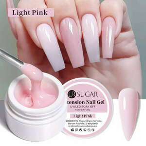 Ur Sugar építő zselé - halvány rózsaszín/light pink 15ml kép