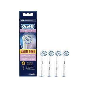 Oral-B EB60 Sensi Elektromos fogkefe pótfej - Fehér (4 db) kép