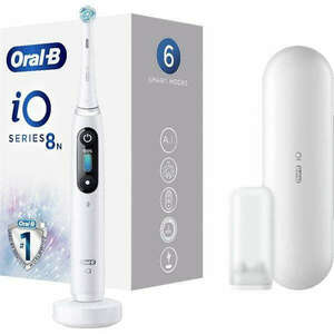 Oral-B iO Series 8 alabástromfehér elektromos fogkefe kép