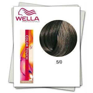 Demipermanens hajfesték - Wella Professionals Color Touch árnyalat 5/0 Világos barna kép
