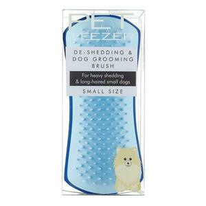 Kisállatszőrkefe - Tangle Teezer Pet De-Shedding & Dog Grooming Brush Small Size, Blue/kék, 1 db. kép