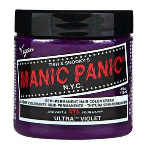 Féltartós Direkt Hajfesték - Manic Panic Classic, árnyalat Ultra Violet 118 ml kép