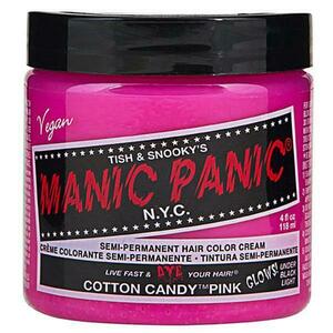 Féltartós Direkt Hajfesték - Manic Panic Classic, árnyalat Cotton Candy Pink 118 ml kép