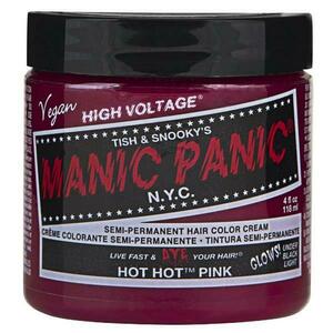 Féltartós Direkt Hajfesték - Manic Panic Classic, árnyalat Hot Hot Pink 118 ml kép