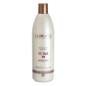 Oxidáló Hajra 3% - Oxidant Milk 10 Vol. 3% Luxury Hair Color, Green Light, 1000 ml kép