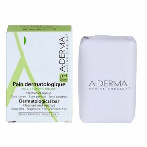A-Derma Original Care bőrgyógyászati tisztító szappan érzékeny, irritált bőrre 100 g kép