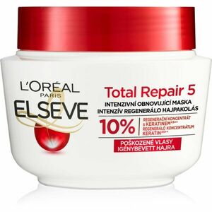 L’Oréal Paris Elseve Total Repair 5 regeneráló hajmasz keratinnal 300 ml kép