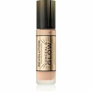Makeup Revolution Conceal & Glow élénkítő make-up a természetes hatásért árnyalat F9 23 ml kép