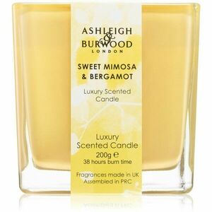Ashleigh & Burwood London Life in Bloom Sweet Mimosa & Bergamot illatgyertya 200 g kép