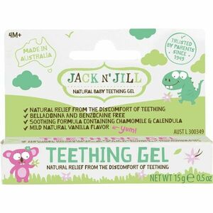 Jack N’ Jill Teething Gel nyugtató gél fogzásra 4m+ 15 g kép