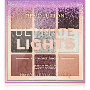 Makeup Revolution Ultimate Lights szemhéjfesték paletta árnyalat Smoke 8, 1 g kép