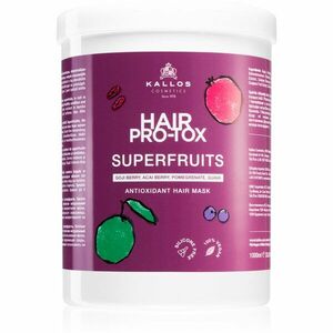 Kallos Hair Pro-Tox Superfruits regeneráló maszk a fénytelen fáradt hajra 1000 ml kép
