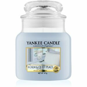 Yankee Candle A Calm & Quiet Place illatgyertya Classic nagy méret 411 g kép