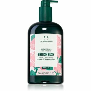 The Body Shop Shower Gel British Rose hidratáló tusoló gél vegán 750 ml kép