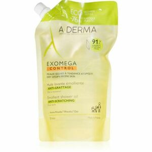 A-Derma Exomega Control hidratáló tusoló olaj nagyon száraz, érzékeny és atópiás bőrre 500 ml kép