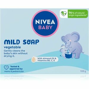 Nivea Baby krémes szappan 100 g kép