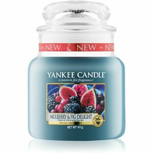 Yankee Candle Mulberry & Fig illatgyertya 411 g kép