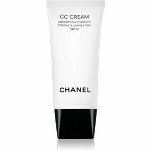 Chanel CC Cream korrekciós krém az arcbőr élénkítésére és a kontúrok kisimítására SPF 50 árnyalat 40 Beige 30 ml kép