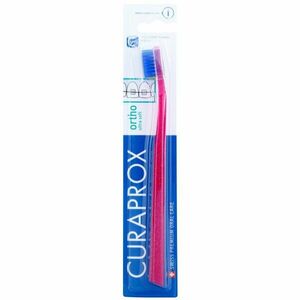 Curaprox Ortho Ultra Soft 5460 fogszabályozó fogkefe a rögzített fogszabályozó használóinak 1 db kép