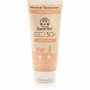 Suntribe Kids Mineral Sunscreen ásványi védőkrém arcra és testre gyermekeknek 100 ml kép