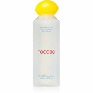 TOCOBO AHA BHA Lemon Toner élénkítő tonik egységesíti a bőrszín tónusait 150 ml kép