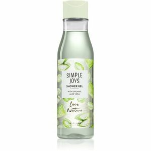 Oriflame Love Nature Simple Joys felfrissítő tusfürdő gél aloe verával Organic Aloe Vera 250 ml kép