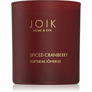 JOIK Organic Home & Spa Spiced Cranberry illatgyertya 150 g kép