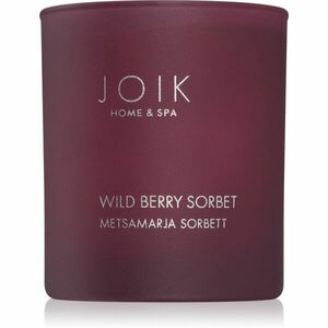 JOIK Organic Home & Spa Wild Berry Sorbet illatgyertya 150 g kép
