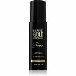 Dripping Gold Luxury Tanning Serum önbarnító készítmény testre és arcra árnyalat Medium 150 ml kép