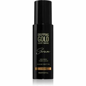Dripping Gold Luxury Tanning Serum önbarnító készítmény testre és arcra árnyalat Ultra Dark 150 ml kép