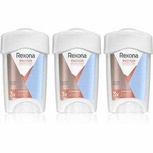 Rexona Maximum Protection Clean Scent izzadásgátló krém az izzadás csökkentésére (takarékos kiszerelés) kép