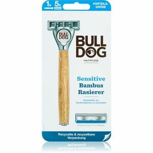 Bulldog Sensitive Bamboo borotva + tartalék fejek 1 db kép