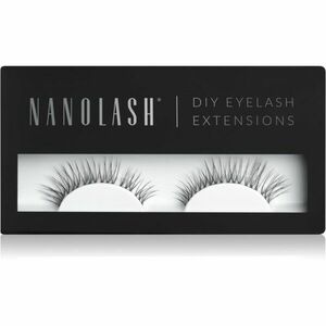 Nanolash DIY Eyelash Extensions Csomómentes elválasztott szempillák Innocent 36 db kép