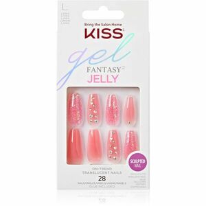 KISS Gel Fantasy Jelly műköröm 28 db kép