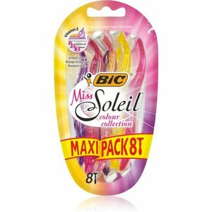 BIC Miss Soleil Color eldobható borotvák hölgyeknek 8 db kép