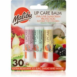 Malibu Lip Care Balm ajakbalzsam SPF 30 3x5 g kép