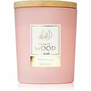 Krab Magic Wood Vanilla Sugar illatgyertya 300 g kép