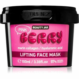 Beauty Jar Berry Pink feszesítő arcmaszk 100 ml kép
