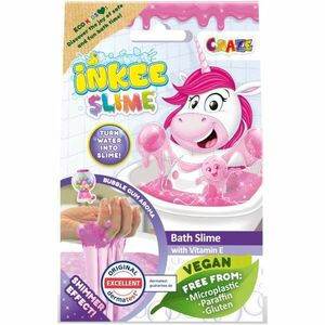 Craze INKEE Slime színes szlájm fürdőbe Pink 100 g kép
